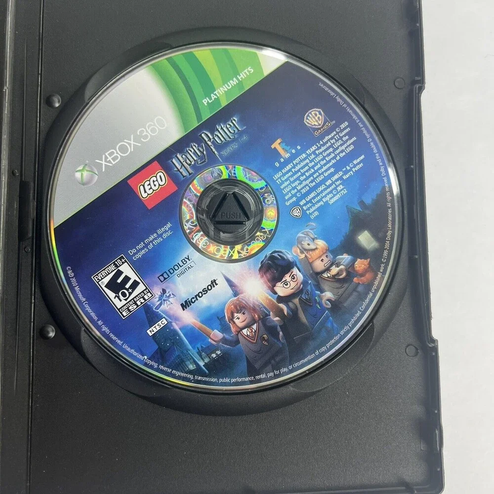 LEGO Harry Potter: Years 1-4 (Microsoft Xbox 360, 2010)